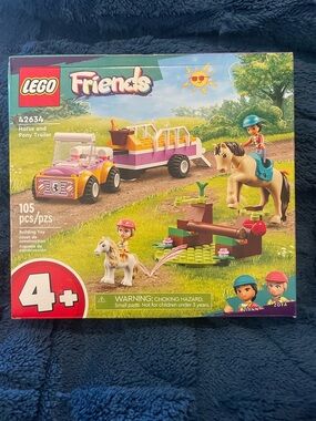 Lego Friends Horse & Pony Trailer Playset - Purple, Pink, Yellow